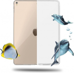 Asgens &uuml;mbris Ipad Air3 10.5 tolli 2019/ipad Pro 10.5 tolli 2017 jaoks, l&auml;bipaistev &otilde;huke silikoon&uuml;mbris, paindlik pehme Tpu p&otilde;rutuskindel tahvelarvuti &uuml;mbris