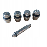 Metallist peidetud sisekummideta ventiil 11,3 mm Hd Vulc