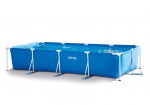 Suur ristk&uuml;likukujuline aiaraamiga bassein 4-5x2-2-m INTEX