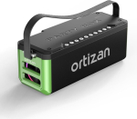 Ortizan Bluetooth k&otilde;lar M10 Party Box Bluetooth Boombox, 100 W Muiskbox Ipx7 veekindlusega, Led-tuled, Pro Eq, Dsp, Power Bank, Tf-kaart, Aux