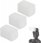 Neewer Tt560 v&auml;lklambi hajuti Speedlight v&auml;lklampidele, muud settop v&auml;lklambi tarvikud, 3-osaline digikaamera v&auml;lklambi hajuti, softbox, sobib 580ex &uuml;lemisele v&auml;lklambile, valge