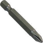 Aerzetix - C45877 - jootekolb 10 pika kruvikeeraja otsikuga Ph2 x 50 mm 1/4 tolli kruvikeerajatele ja phillips kruvidele Ph2 - riistvara / k&auml;sit&ouml;&ouml;riistad - S2 teras
