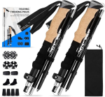Newfulam Nordic Walking kepikud, 7075 alumiiniumisulamist matkakepid