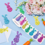 Ruayia 500 tk lihav&otilde;ttep&uuml;hade &uuml;lekandekleebiste komplekt, lihav&otilde;ttemunad, lihav&otilde;ttej&auml;nese kleebised, lihav&otilde;ttekaunistused, h&otilde;&otilde;rdumisega kleebised, lihav&otilde;tted isetegemiseks klaasile, puidule, m&ouml;&ouml;blile, scrapbooking'ule, lihav&otilde;ttekingitused, m&ouml;&ouml;bliklaas