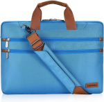 Lonmen 15.6 tolline s&uuml;learvuti veekindel &otilde;lakott, &uuml;hildub Lenovo 15.6 tollise Ideapad 330 / 15.6 tollise Hp Elitebook 850 G3 / Dell New Latitude 3590 Chromebook Ultrabookiga (sinine)