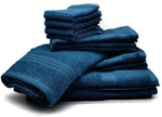 Bassetti froteer&auml;tikute komplekt (10 tk) (indigo)