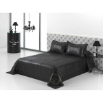 Voodikate Hosteline BLACK LINE Must Voodi 90 cm Voodi 105 cm (2 T&uuml;kid, osad)