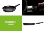 Woll valualumiiniumist pann, must, 28 cm