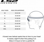 Ls2 advant ii solid concrete modulaarne mootorratta kiiver, m