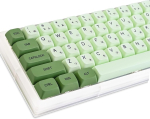 Gtsp Xda profiiliga jaapani klahvikatted 60% Pbt 122 klahvikatte komplekt Cherry Mx katetele Tenkeyless 60% 65% m&auml;nguklaviatuurile (matcha)