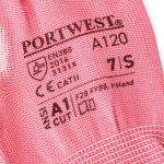 Portwest A120p9rs pu peopesaga kinnas, tavaline, suurus: S, roosa