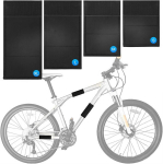 4 jalgratta raami kaitsme komplekt, jalgratta haagise e-jalgratta tarvikud, transpordikaitse, sobib jalgrattahoidjale, jalgratta transpordikaitse jalgrattahoidja tarvikute kinnituskaitse