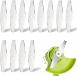 Ominelu 12 tk murutrimmeri terade komplekt, asendusterad, murutrimmer, v&otilde;sal&otilde;ikuri tera, v&otilde;sal&otilde;ikuri asendusterad, metallist murutrimmeri tarvikute terad, 6 tolli