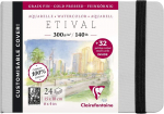 Clairefontaine visandivihik 10x15cm, 300g, 24 lehte, kaartidega