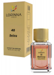 Parf&uuml;&uuml;mvesi Lorinna 040 Delina EDP naistele, 50 ml