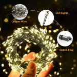 Diealles Shine siseruumide valgusketid, 5 m 300 Led valgusketid pistikuga, soojad valgusketid kaugjuhtimispuldi ja taimeriga, valgusketid l&uuml;litiga j&otilde;uludeks, aeda, r&otilde;dule