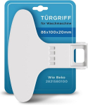 Vioks pesumasina ukse k&auml;epide, akna k&auml;epide, valge, asendus Beko 2821580100 k&auml;epideme lukule, aknaukse k&auml;epide Altus Atlas pesumasinatele Wme8227w, akna k&auml;epide, ukse k&auml;epideme lukk