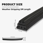 5m d-kujuline auto ukse kummist tihend, 4,8 m universaalne auto ukse kaitse, ilmastikukindlad auto tihendusribad, 4 tk auto tahavaatepeegli servakaitse, helikindlad tihendusribad hoiukonteineritele