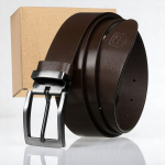 Ehtsast nahast meeste rihm Peterson, pruun