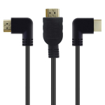 Lokeke 90 kraadi vasak/parem nurk, 8k 2.1 Hdmi kaabel, 8k Ultra High Speed 48gpbs Hdmi kaabel, 8k@60hz 4k@120hz, Earc Hdr10, &uuml;hildub Dolby Version Ps4 Ps5 Tv Switch Roku (1.8m)