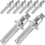 Clispeed matkakepi otsad, matkakepi kinnituskomplekt, kaasaskantavad m&auml;gironimiskepi otsad, matkakepid, asendusotsik kepik&otilde;nnikepidele, matkamiseks, jalutamiseks, matkamiseks