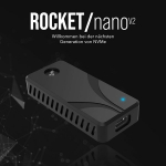 Sabrent Portable Ssd 1tb, v&auml;line k&otilde;vaketas Nvme, Usb 3.2 Gen 2, 1500 Mb/s lugemiskiirus, Usb C kaabel kaasas, v&auml;line M.2 Ssd alumiiniumist korpus, must (sb-1tb-nav2)