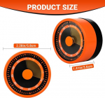 60 minuti visuaalne taimer, lauataimer lastele, munataimer, magnetiline, k&ouml;&ouml;gikell, magnetilise kinnitusega, k&ouml;&ouml;ki, k&uuml;psetamiseks, fitnessiks, uinakuks ja &otilde;ppimiseks (ereoranž)