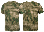 Meeste militaarne / kalamehe T-s&auml;rk 170 g/m&sup2;, Texar, hingav, 100% puuvill, FG Cam kamooflaaž