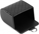 Tbest auto &otilde;hutusava organiseerimiskarp, auto mobiiltelefoni prillide hoidik, sisemine hoiukott, auto hoiukott, pu nahk, multifunktsionaalne kott, auto telefoni&uuml;mbris, hoidikukott, must