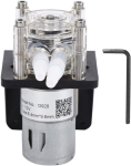 Fafeicy peristaltiline pump, 500 ml/min korrosioonikindel pump suure vooluhulga l&auml;bipaistva pc peaga (12 v), doseerimispumbad