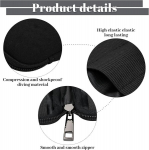 Usb m&auml;lupulga veekindel &uuml;mbris, usb-m&auml;lupulga hoiukott 10 sektsiooniga, usb-m&auml;lupulga koti organiseerija, elektroonikatarvikute kotihoidja usb / v&otilde;tme draivi / m&auml;lupulga / h&uuml;ppe draivi jaoks, 20 x 9 cm, must, vabaaja