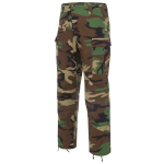 Taktikalised p&uuml;ksid Helikon- Tex BDU Mk2 &ndash; tugevdatud cargo-p&uuml;ksid nutitelefoni taskuga, US Woodland REGULAR