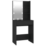 tualettlaud LEDiga, must, 60 x 40 x 140 cm CFE7868847