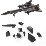 Wange ehitusklotside m&auml;nguasi h&auml;vituslennuk Sr-71a Jet Blackbird lennukimudeli komplekt (183 t&uuml;kki) lastele ja teismelistele