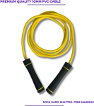 Elevate Gravity raske h&uuml;ppen&ouml;&ouml;r - 3 m, 10 mm Pvc raskusega h&uuml;ppen&ouml;&ouml;r - soodustab lihaste kasvu, kardiotreeningut ja j&otilde;udu - siledad laagrid - ideaalne kaalulangetamiseks, sobib kasutamiseks siseruumides ja v&auml;ljas