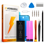 Telefoni aku Komplekt Aku iPhone 6 jaoks, Suurem mahtuvus 2300 mAh, NOWACELL
