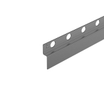 P&otilde;randa juhtliist Balneo, parem, tumehall (gun metal), 120 cm