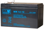 Agm aku Mw Power 12-12l 12v 12ah autodele, m&auml;nguasjadele, kaaludele, alarmidele, ups-ile, keskseadmele