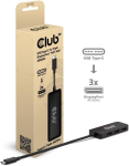 Club3d Csv-1553 Usb Type-c kuni Triple Displayport&trade; Mst Hub 4k60hz