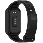 "BestAccessories", silikoonrihm Mi Band 9 Active / Redmi Band 3 jaoks, must