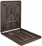 Laud Fluxar TB-1046, 180x74cm, pruun