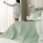 Dekoratiivne pleed, Markizeta, 170x210 cm, roheline