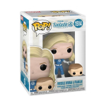 Funko Pop! Marvel: The Fantastic Four: Esimesed Sammud - N&auml;htamatu Naine & Franklin