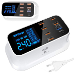 Telefonilaadija 8 x USB QC 3.0 t&uuml;&uuml;p C