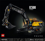LEGO Technic 42215 Volvo EC500 H&uuml;briid Kahvelt&otilde;stja - Ehituskomplekt T&auml;iskasvanutele - Dekoratsioon