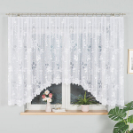 Markizeta kardin Renata, 400x150 cm, valge