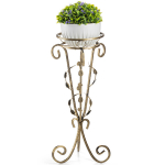 Kuldne lillepottide alus, 77 cm