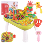 Interaktiivne &otilde;ppelaud haamri, &otilde;ngeritva, porgandi ja kalaga