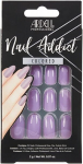 Kunstk&uuml;&uuml;ned pikk Lovely Lavender + Ardell liim 28 tk.
