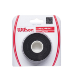 Wilson Absorbx Overgrip k&auml;epide, 3 tk pakis, must